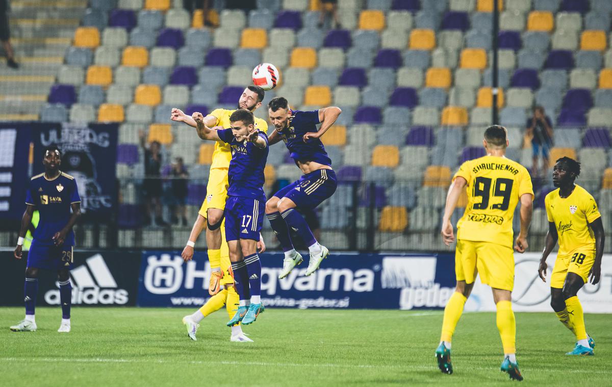 liga prvakov Maribor Soligorsk | Maribor je evropsko sezono začel v Ljudskem vrtu brez gola. Pa je veljal za favorita. | Foto Grega Valančič/Sportida