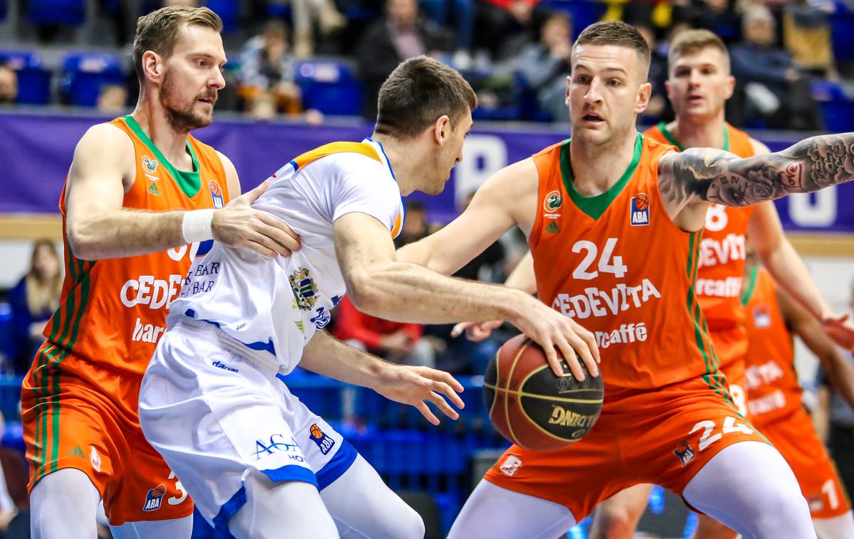 Liga ABA: Mornar - Cedevita Olimpija | Cedevita Olimpija je v Baru prišla do pomembne zmage. | Foto Mornar/Media Pro