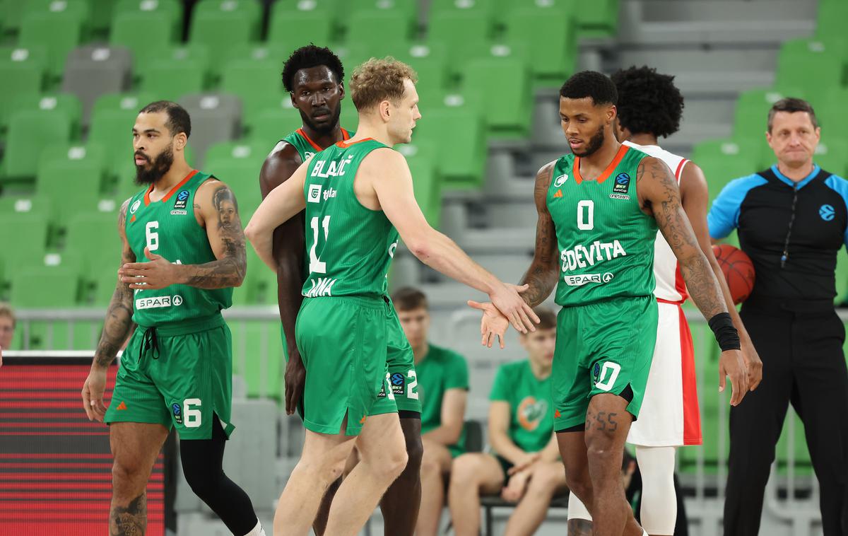 Eurocup: Cedevita Olimpija - Hapoel Tel Aviv | Cedevita Olimpija je doživela še en poraz proti Hapoelu. | Foto www.alesfevzer.com