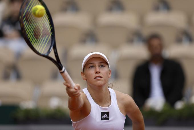 Kaja Juvan je trenutno na 70. mestu in je najbolje uvrščena Slovenka na lestvici WTA. | Foto: Reuters