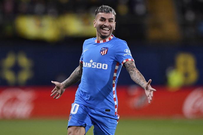 Angel Correa | Argentinec Angel Correa je v 10. minuti popeljal Atletico v vodstvo s prekrasnim lobom s skoraj sredine igrišča. | Foto Reuters