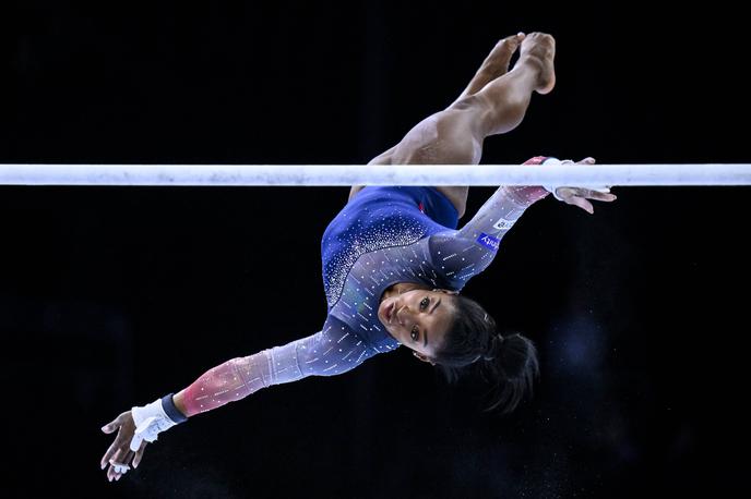 Simone Biles | Simone Biles  je dosegla tudi rekord po številu kolajn na olimpijskih igrah in SP. S skupno 33 kolajnami je postala najboljša v zgodovini. | Foto Guliverimage