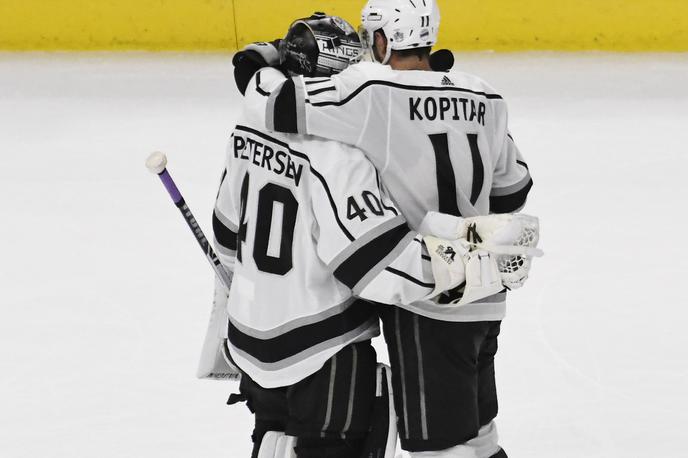 Anže Kopitar | Anže Kopitar s Kralji gostuje pri Chicagu. | Foto Gulliver/Getty Images