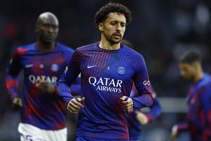 Marquinhos PSG | Marquinhos in PSG sta se dogovorila za podaljšanje sodelovanja vse do leta 2028. | Foto Reuters