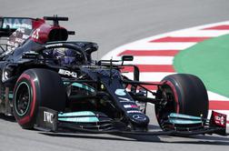 Bottas najhitrejši na prvem treningu, Hamilton na drugem