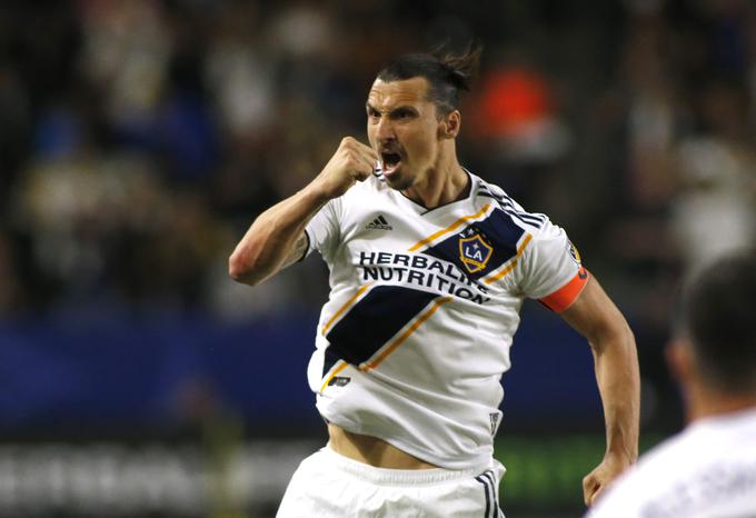 V Los Angeles Galaxyju je redno zabijal gole, ki pa njegovi ekipi niso prinesli uspehov. | Foto: Getty Images