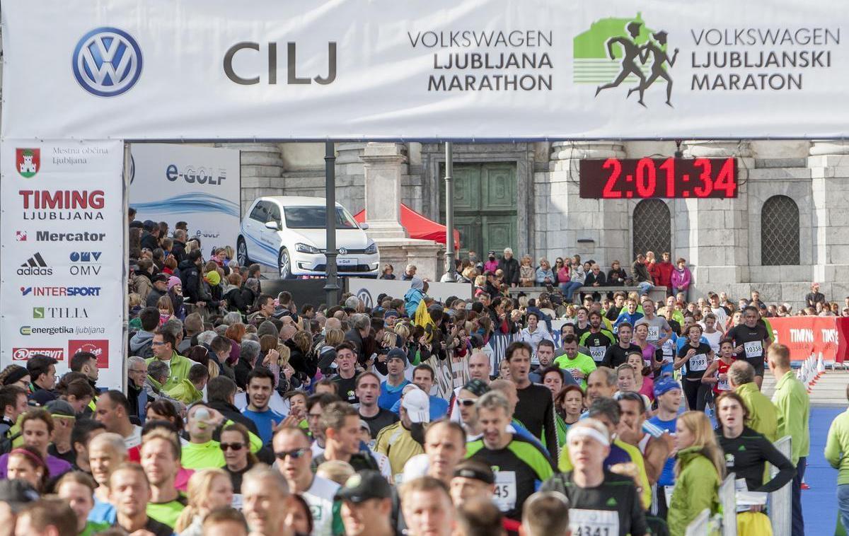 Ljubljanski maraton | Od tekaškega praznika zgolj Slovencev do tekaškega združevanja celin na ljubljanskih ulicah | Foto Vid Ponikvar