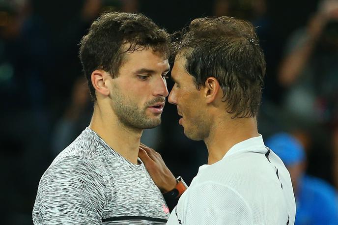 Rafael Nadal in Grigor Dimitrov | Foto Guliver/Getty Images