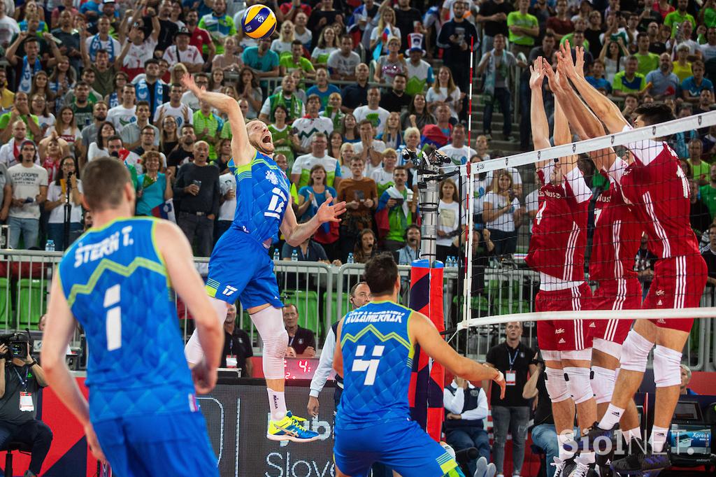 EuroVolley: Slovenija Poljska