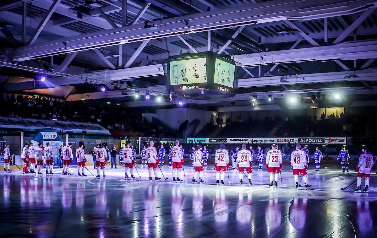 liga EBEL | S štirimi tekmami se začenja IceHL, nekdanja liga EBEL. Na sporedu bi jih moralo biti pet, a so zaradi okužb z novim koronavirusom v taboru Bolzana odpovedali eno srečanje. | Foto Sportida