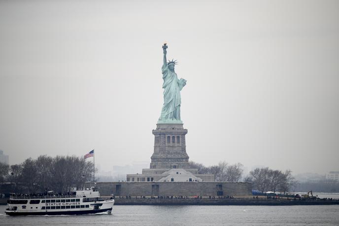 Kip svobode | Kip svobode je bil odkrit v pristanišču New Yorka 28. oktobra 1886 ob stoletnici ameriške razglasitve neodvisnosti kot darilo Francozov ZDA. | Foto Guliverimage