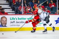 Kopitar z LA Kings tokrat poražen v Calgaryju