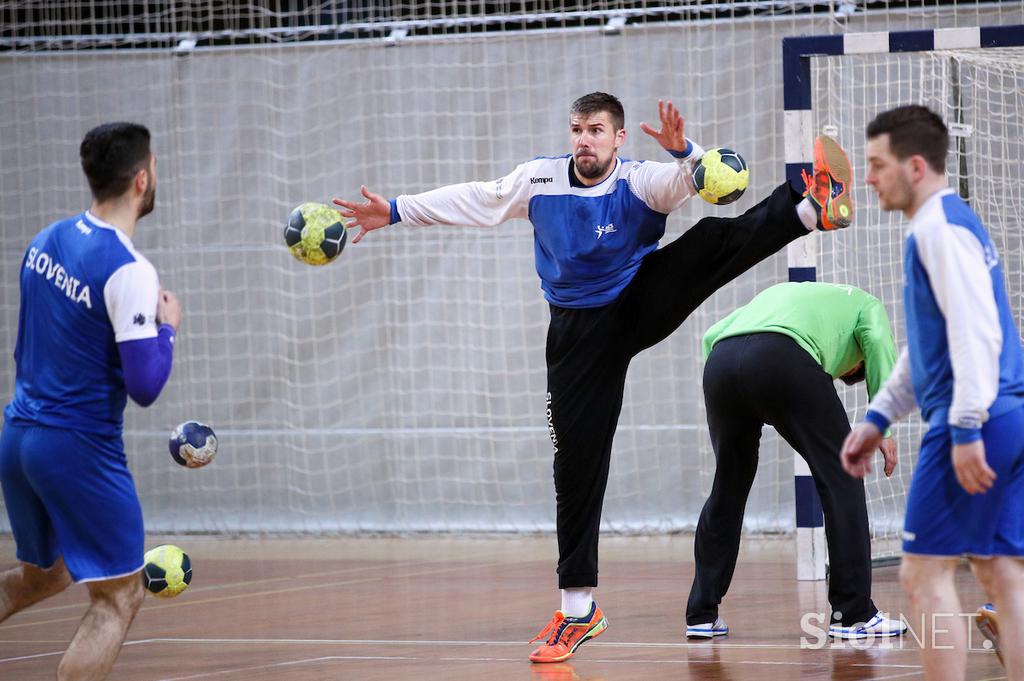 trening rokometna reprezentanca vojašnica