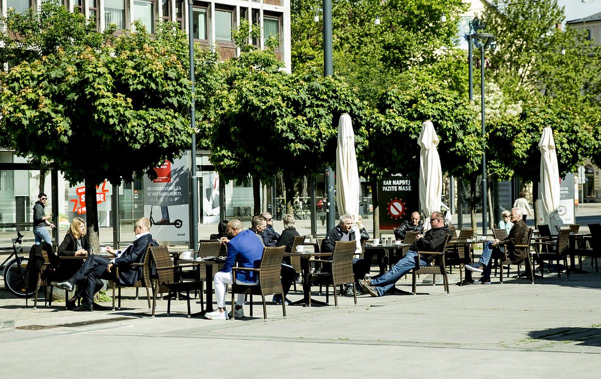 Ljubljana po sprostitvi ukrepov | Foto Ana Kovač