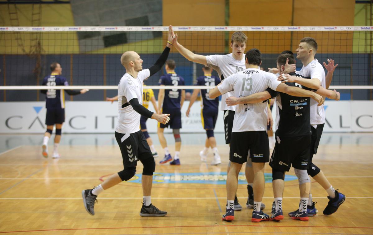 Calcit Volley Vegyesz Kazincbarcika Srednjeevropska liga | Kljub porazu so si zagotovili nastop na zaključnem turnirju. | Foto Calcit Volley