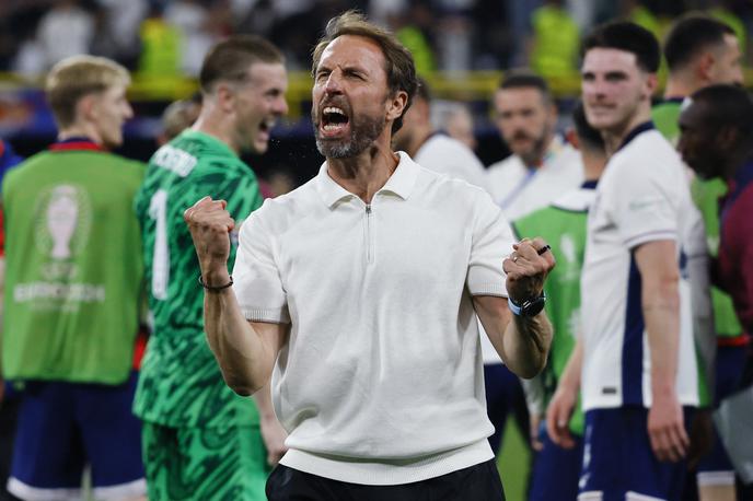 Gareth Southgate | Graeth Southgate, ki je Anglijo že drugič zapored popeljal v finale Eura, ima dvojnika v vrstah nemške policije. | Foto Reuters