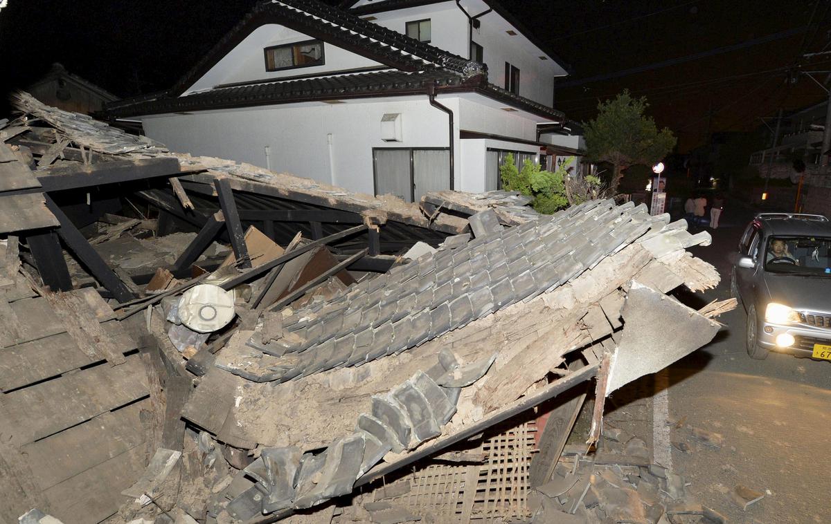 Kjušu Japonska potres | Foto Reuters