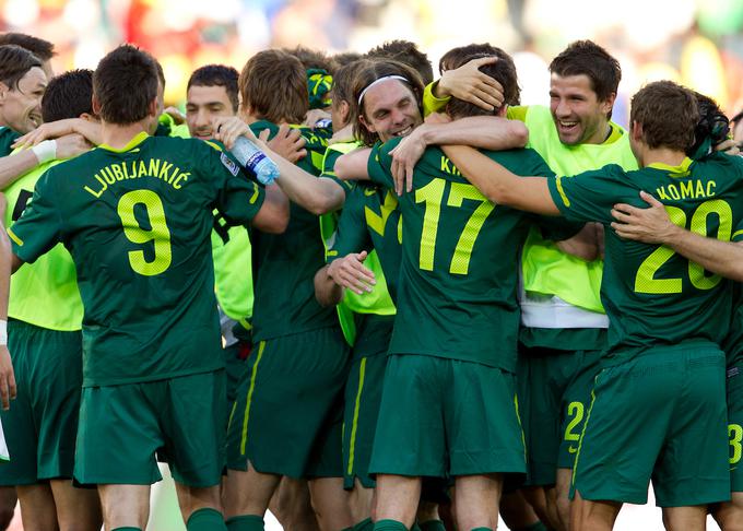 Slovenska nogometna reprezentanca je nazadnje na velikem tekmovanju nastopila pred devetimi leti. | Foto: Vid Ponikvar