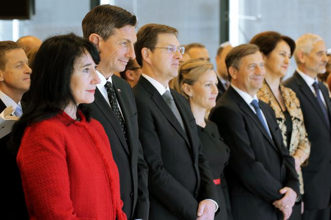 Borut Pahor in Miro Cerar | Foto: Daniel Novakovič/STA