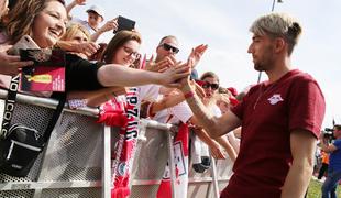 Kevin Kampl odplesal v novo leto, v katerem si želi zdravja in lovorik