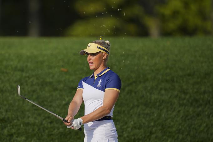 Angležinja Charley Hull je zadnji dan ugnala Nelly Kordo. | Foto: Reuters