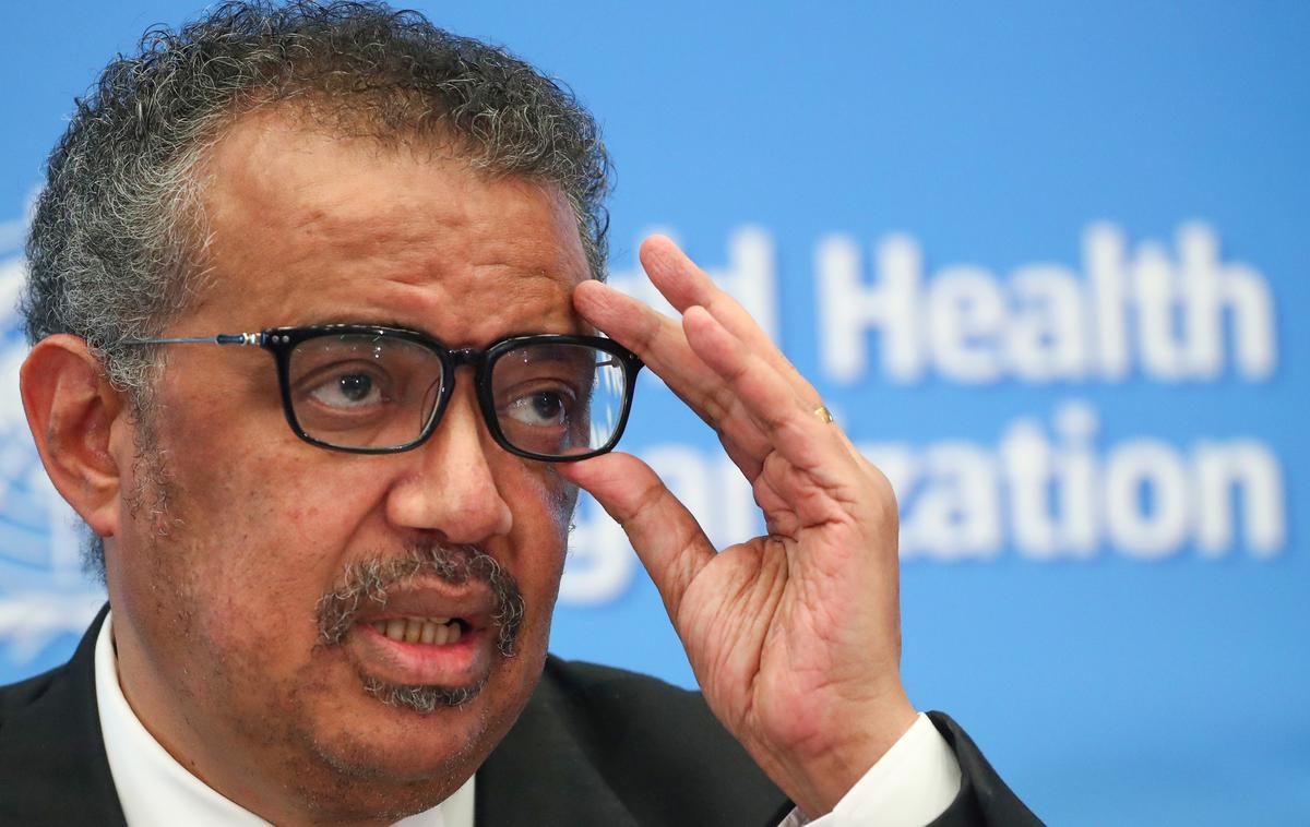 Tedros Adhanom Ghebreyesus | V samoizolaciji je tudi prvi mož WHO Tedros Adhanom Ghebreyesus. | Foto Reuters