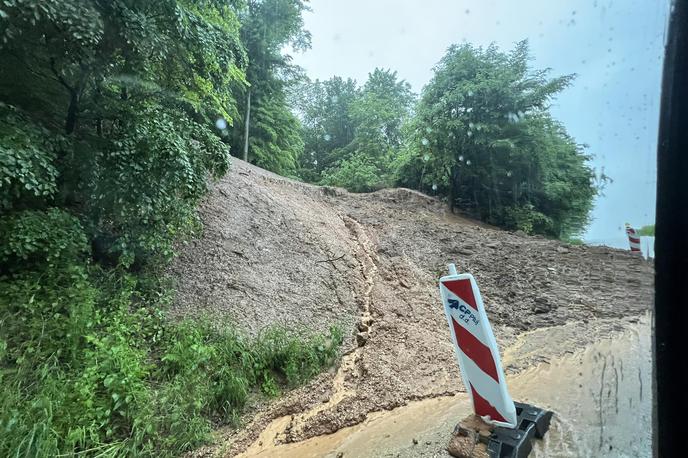 Zemeljski plaz | Fotografija je simbolična. | Foto Gregor Repas, Meteoinfo Slovenija