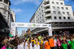 Med šolarji na ljubljanskih ulicah najhitrejši mladi triatlonski up #foto #video