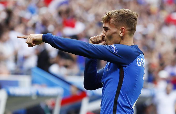 Antoine Griezmann je zadel kar dvakrat. | Foto: 