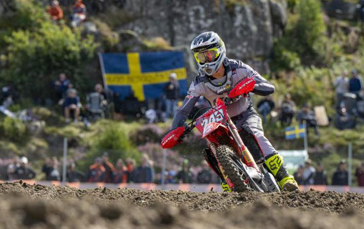 Tim Gajser Švedska Honda | Tim Gajser je v soboto popoldne dobil kvalifikacijsko dirko. | Foto Honda Racing/ShotbyBavo