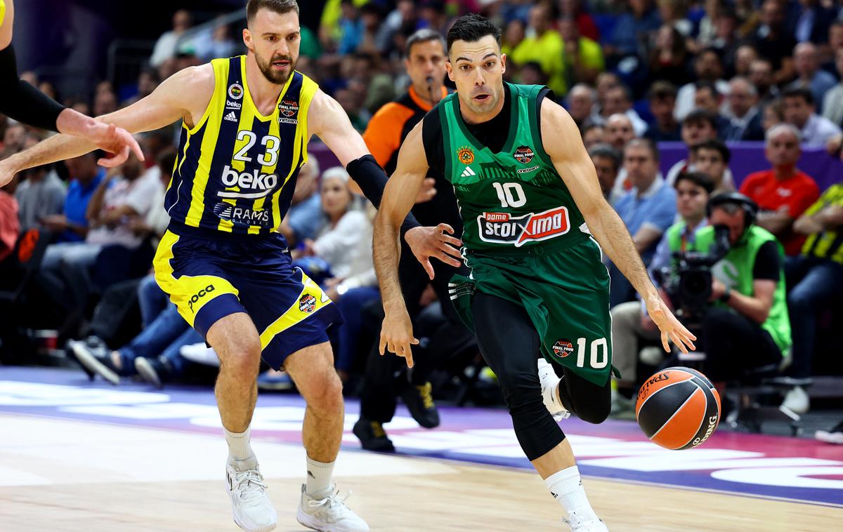 Kostas Sloukas Panathinaikos Fenerbahče | Prvi polfinale Paanthinaikos - Fenerbahče. | Foto Reuters