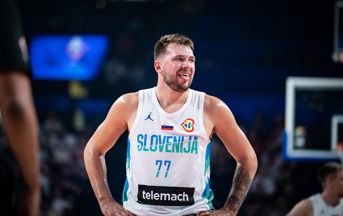 slovenska košarkarska reprezentanca Slovenija : Zelenortski otoki SP 2023 Luka Dončić | Kaj nam bo Luka Dončić pričaral v petek? | Foto FIBA