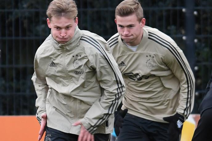 Matthijs de Ligt, Frenkie de Jong | Matthijs de Ligt in Frenkie de Jong sta že danes vredna vsak po sto milijonov evrov, ocenjujejo strokovnjaki. | Foto Reuters