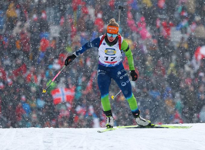 "Ni bilo najboljše, ni bilo najslabše," je o svojem nastopu povedala Polona Klemenčič. | Foto: Reuters