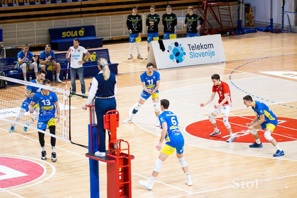 Calcit Volley, OK Merkur Maribor, liga MEVZA