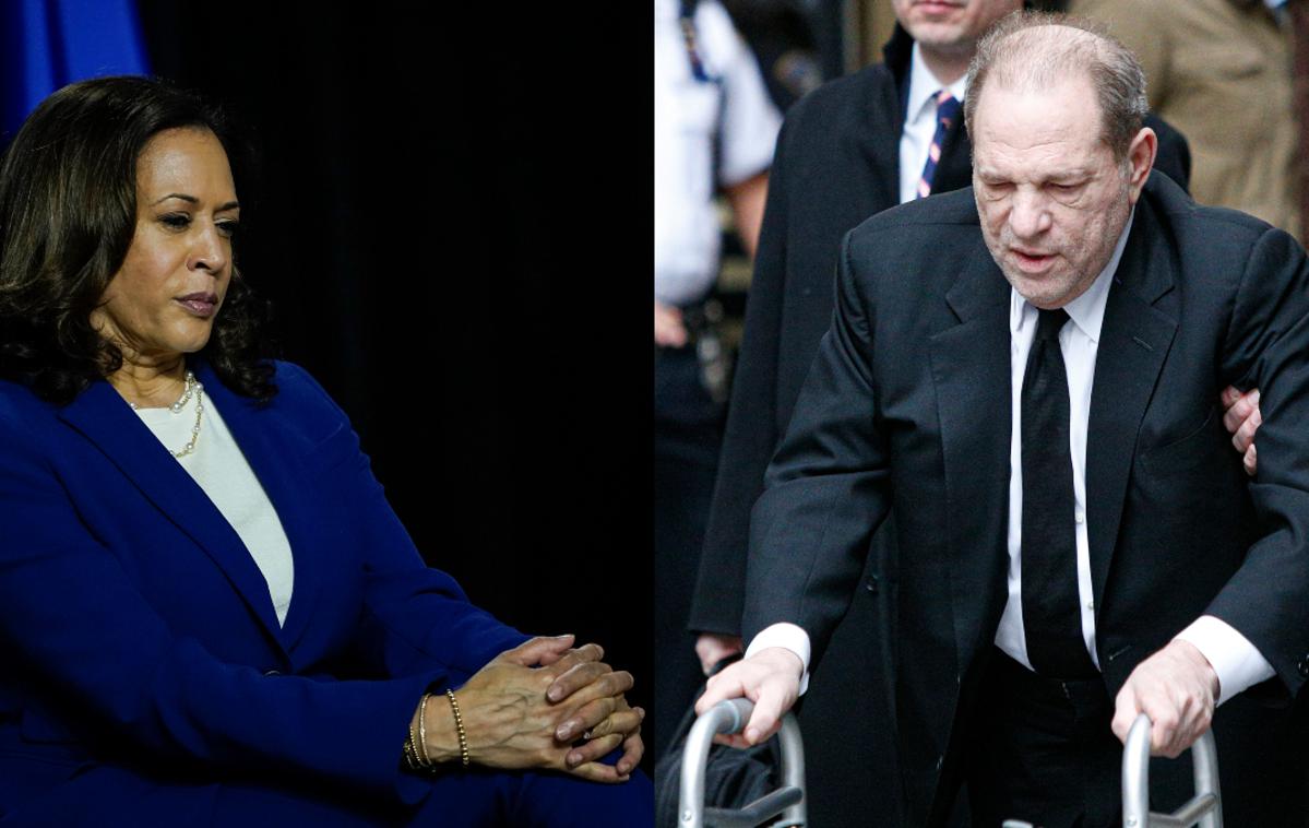 Kamala Harris, Harvey Weinstein | Weinstein je Harrisovi daroval 5000 dolarjev, kar je kasneje preusmerila v organizacijo za pomoč ženskam. | Foto Getty Images