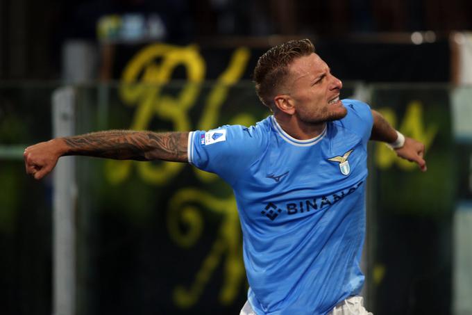 Ciro Immobile zaradi poškodbe ne bo mogel pomagati svoji reprezentanci. V tej sezoni italijanskega prvenstva je v dresu Lazia dosegel devet zadetkov. | Foto: Guliverimage/Vladimir Fedorenko