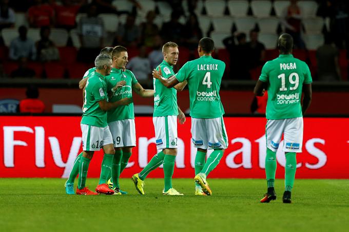 Robert Berić se tokrat ni izkazal, saj je zapravil enajstmetrovko. Njegov Saint Etienne je kljub temu zmagal. | Foto: Reuters