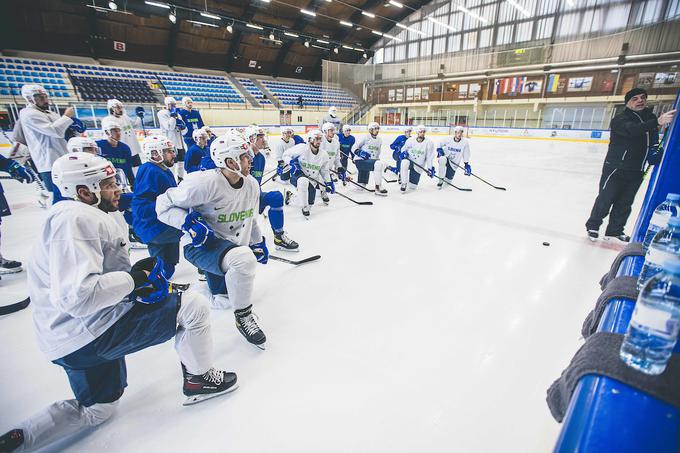 Slovenci se na prvenstvo pripravljajo na Bledu. Prihodnji teden bodo odigrali tri pripravljalne tekme, vse v gosteh. Prvo v torek z Madžari. | Foto: Grega Valančič/Sportida