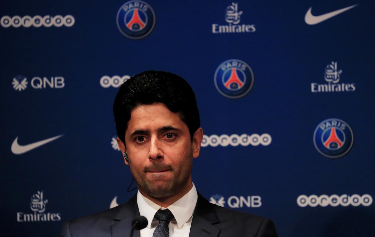 Nasser Al-Khelaifi | Nasser Al-Khelaifi se je znašel pod drobnogledom kriminalistov. | Foto Reuters