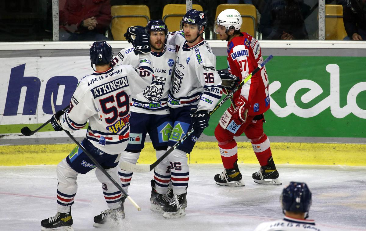 KAC Celovec Fehervar | Madžarska Alba je Celovec na Koroškem odpravila s 7:0. | Foto EC-KAC/Kuess