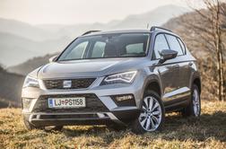 Seat ateca 1.0 TSI - prijetno presenetila s tremi valji vsaj 2 tisočaka cenjšimi od dizla