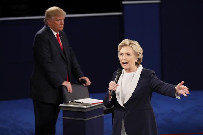 Donald Trump in Hillary Clinton | Foto Reuters