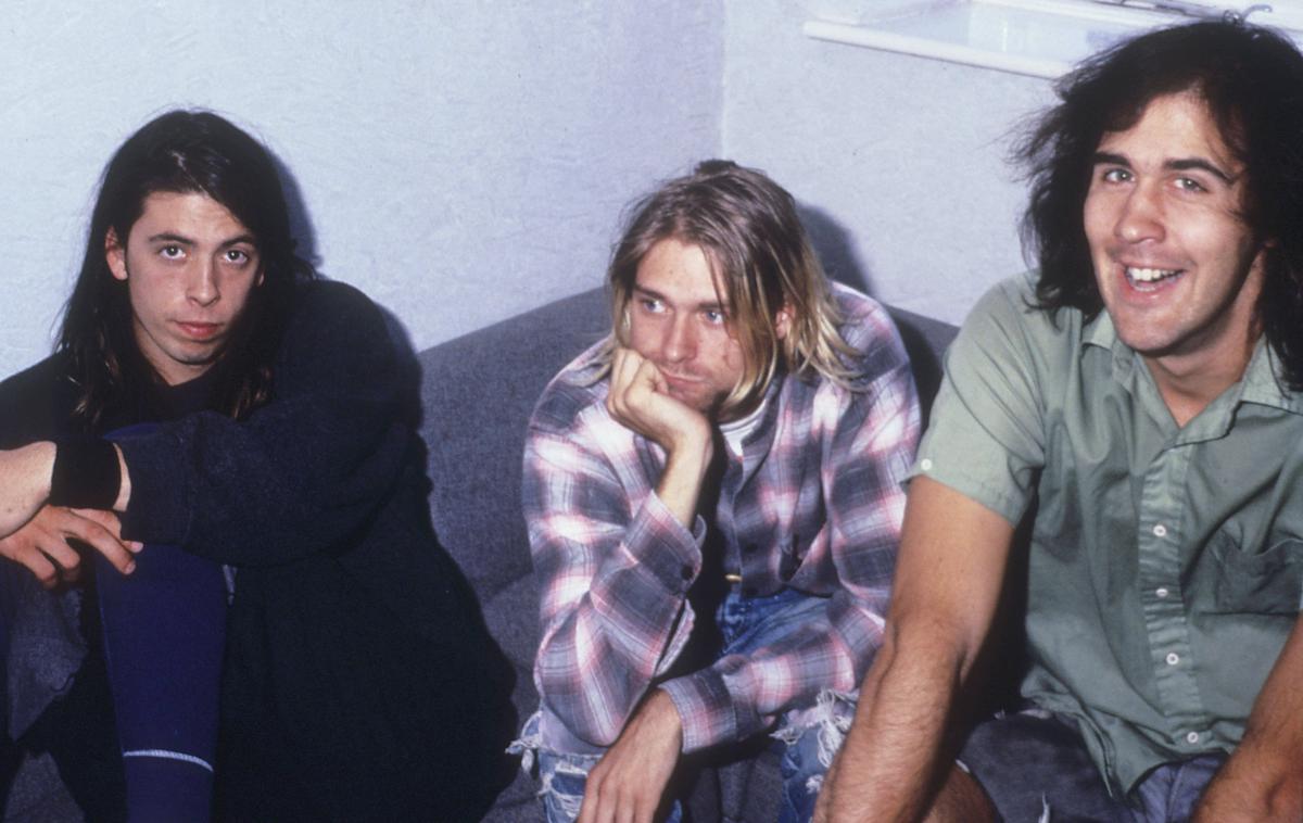 Nirvana | Člani skupine Nirvana Dave Grohl, Kurt Cobain in Chris Novoselic leta 1991, ko so izdali album Nevermind.  | Foto Guliverimage/Imago Lifestyle