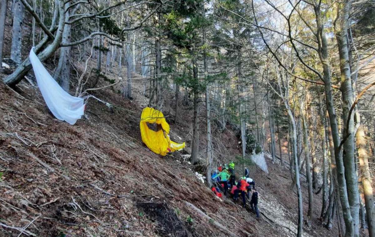 Padalec | Foto Gorska reševalna služba Kranj