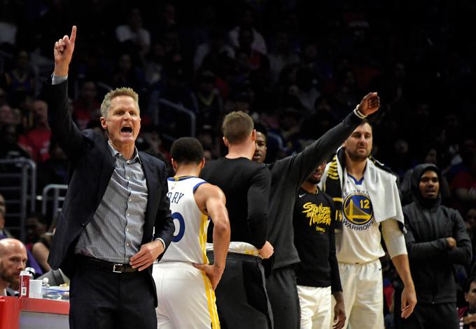 "Ena najboljših predstav, kar sem jih videl;" Steve Kerr.  | Foto: Reuters