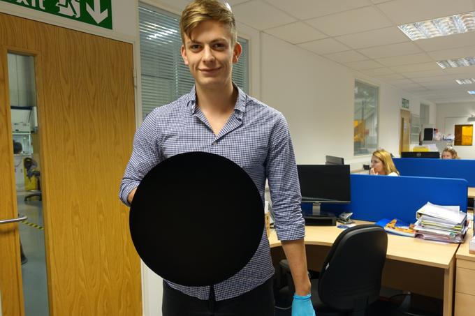 Vantablack. Foto: Surrey Nanosystems | Foto: 