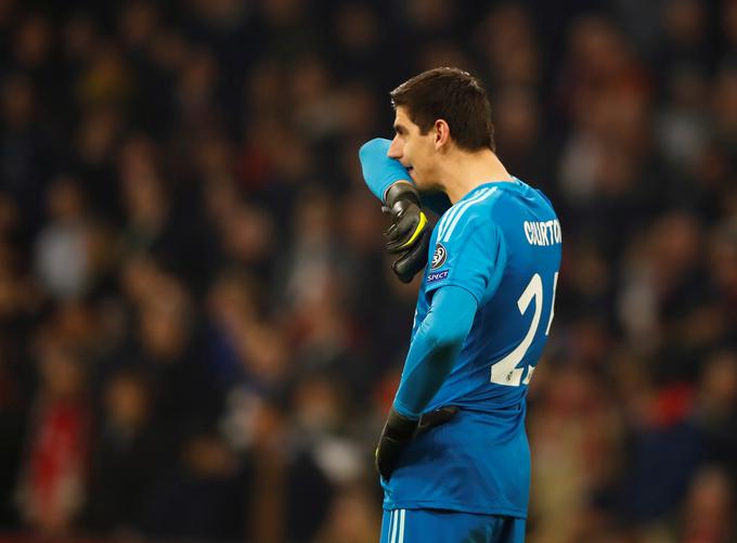 Thibaut Courtois je vesel, da je Uefa prižgala zeleno luč sistemu VAR v ligi prvakov. | Foto: Reuters