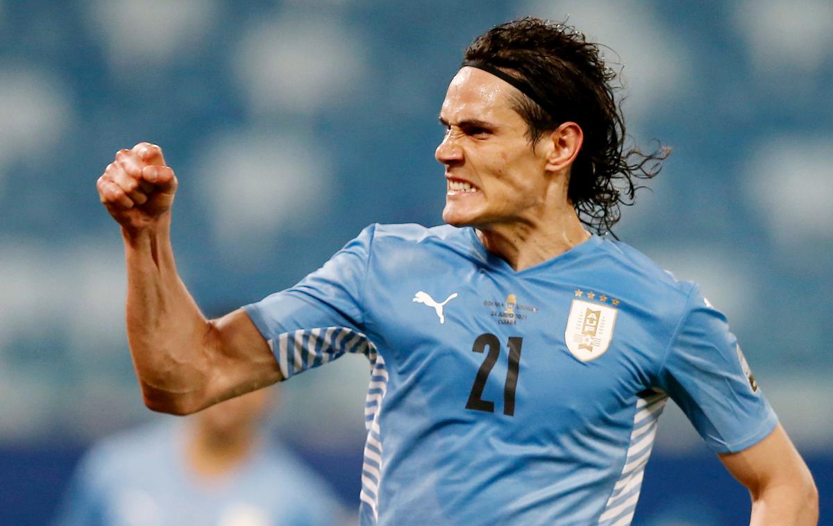 Edinson Cavani | 35-letni Edinson Cavani bo zaigral na četrtem zaporednem mundialu. | Foto Reuters