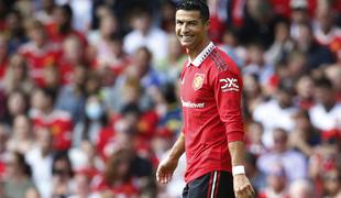 Ronaldo zaigral, nato zapustil Old Trafford še pred koncem tekme